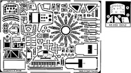 Eduard EDU48280 1/48 B6N2 Tenzan Etching Parts (For Hasegawa) Plastic Model Parts