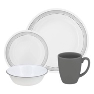 Corelle 16pcs New Mystic Gray