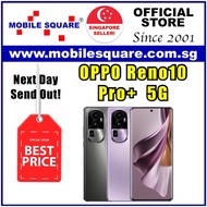 Oppo Reno10 Pro+ 5G (256GB/12GB RAM) Telco Sealed Set - 2 Years Oppo Singapore Warranty