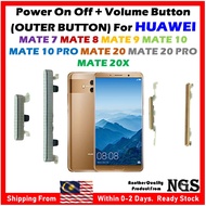 Power On Off + Volume Button Side Button Compatible for HUAWEI MATE 7 MATE 8 MATE 9 MATE 10 MATE 10 
