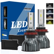 [One-Year Warranty]ERRUSON  Car LED Headlight H7 H1 H3 H4 H11 9005 9012 Highlight Concentrating 3,00