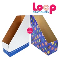 CBE Magazine File Holder Cardboard Kraft Paper