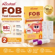 ACCUFAST FOB Test Kit Fecal Occult Blood Stool Test Home Testing Kit for Colorectal Health Screening