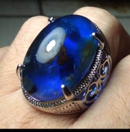 cincin getah katilayu biru termurah terlaris cincin pria
