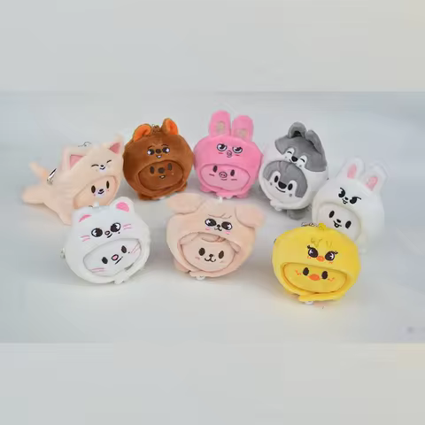 SKZOO Stray Kids Keychain Official Same Style Detachable Hat SKZ Idol Bangchan Felix Official Same S