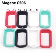 Quality Silicone Case and LCD Screen Protector for Magene C506 GPS Computer MAGENE 506 c506 Case Cov