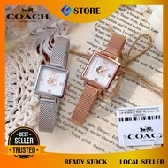 [100% Original & Free Bracelet] Coach Cass Stainless Steel Women Watch Jam Tangan Perempuan Wanita 1