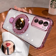 Color Edge Case For VIVO Y21 Corner Protection Y33S Y33T T1X Y17 Y11 Y12 Y15 Two-Tone 2in1 Shockproo