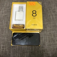 hp second Realme 8 5g 8/128gb full set