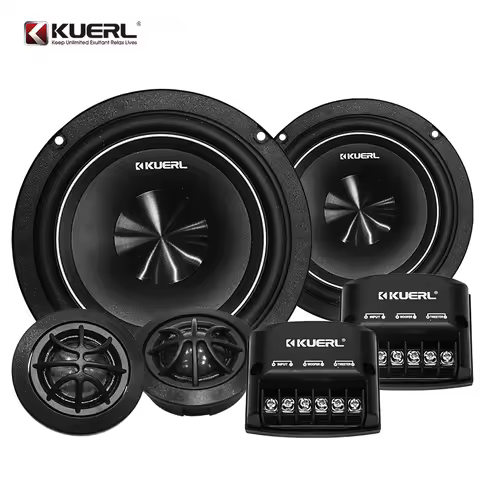 6.5 Inch 2-Way Car Audio Component Speaker New Design 4 Ohm Max 210W Subwoofer speakers sets