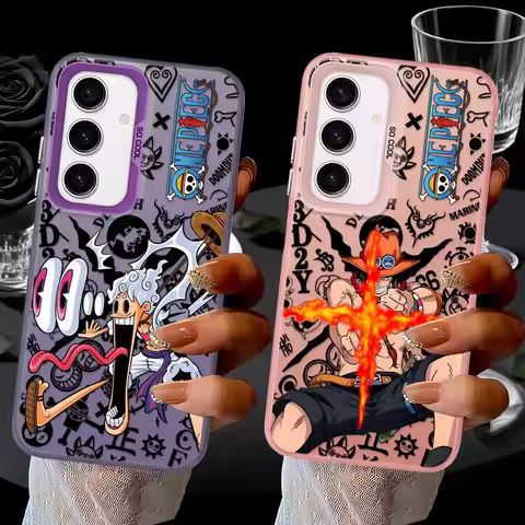 Phone Case for Samsung Galaxy A72 A71 A51 A56 A26 A36 A73 A35 A53 A54 A55 A52 Soft Cover One Pieces 