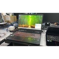 USED ACER NITRO GAMING LAPTOP AN515-55 INTEL I5-10th GTX1660ti
