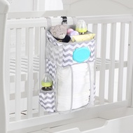 Baby Crib Hanging Storage Bag Diaper Organizer Crib Bed Organizer Bag Infant Essentials Baby Diaper Children Crib Set