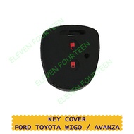 Silicon Silicone Car Key Remote Cover Toyota Wigo / Toyota Avanza [1 piece]