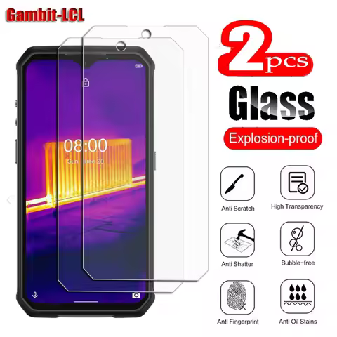 2Pcs Original Protective Tempered Glass For Ulefone Armor 9E 6.3" Armor9 9 E Armor9E Screen Protecti