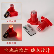 2025 Lantern led Light Red Solar Remote Control led Light Flocking Lantern Dedicated Companion