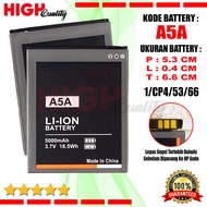 Baterai Battery HighQuality Evercoss Cross A5A ( 3 Pin Rata ) Hp Jadul EVERCOSS 5000mAh
