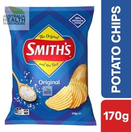 [CLEARANCE Expiry: 22/02/2026] Smith's Crinkle Cut Original Potato Chips 170g