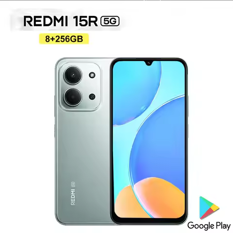 Xiaomi 8GB+256GB/6000mAh/REDMI 15R brand new smart fashion mobile phone supports 33W wired fast char