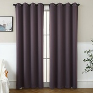 VIEW AND HUE high quality blackout curtain with rings for home living room bedroom window curtains m