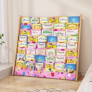 ST-🚤WAWJCartoon Picture Book Shelf Bookshelf Bedroom Toy Storage Display Shelf Student Wall Reading Rack Floor Wall the