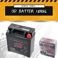 Fast Delivery OD battery 12N5L-BS 12V-5Ah/10HR L120mm x W60mm H130mm For MIO/DREAM/SMASH/Y100/RC100/