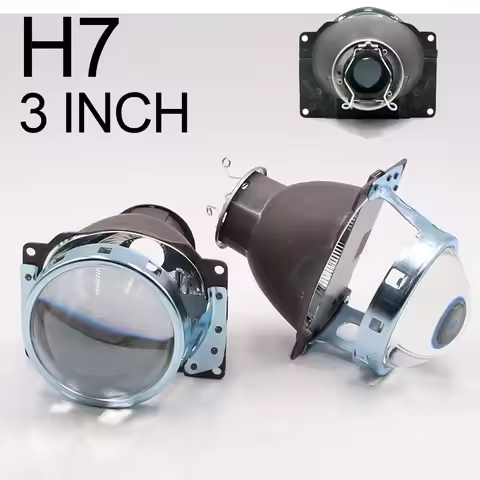 3 Inch H7 110W Projector Lens for Hella 3R G5 Headlights Sharp Cutoff Xenon Low Beam H7 D2S D2H LED 