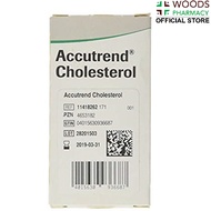 Accutrend Total Cholesterol test Strips 25s
