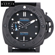 沛納海 PAM01231 霧面黑色潛水錶 Carbotech 自動腕錶 - [二手]