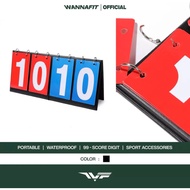Wannafit 4-digit score board multi-function portable fiungsion for indoor outdoor waterproof scoring