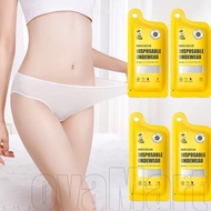 1-4 PCS Multi-Size Cotton Disposable Underwear | Women's Comfortable Briefs M-XXL, Daily Wear, Skin-