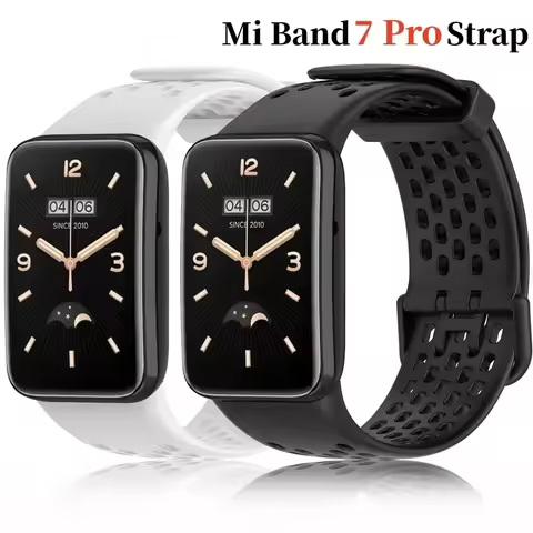 Silicone Bracelet Strap For latest xiaomi mi band 7 Pro strap For xiaomi band Mi7 pro Silicone sport
