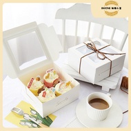 13cm Basque Packaging Box Tirami Packaging Box Cheesecake Box Mousse Cake Box ins Cupcake Muffin Box