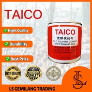 LS GEMILANG TAICO ORIGINAL PVC GUM PVC SOLVENT CEMENT PVC GUM UPVC PIPE PUTIH