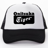 หมวก Onitsuka Tiger Trucker หมวกผ้าฝ้ายปรับได้