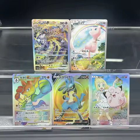 DIY PTCG Collection Card Mewtwo Vstar 221/172 Charizard Vstar 212/172 Sar Set Vstar Universe Japanes