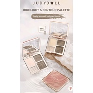 New Judydoll Highlight & Contour Palette (Multifunction Makeup Palette judydoll Highlight judydoll C