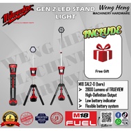 MILWAUKEE M18™ 2800 Max Lumens GEN II LED Stand Light  - M18 SAL2