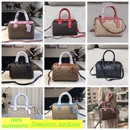 JU6 100% 100%ORI C0ach handbag women color matching pillow bag messenger bag in stock with receipt 5