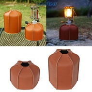 Mon Camping Gas Tanks Leather Box Gas Cylinder Protective Cover Gas Cylinder Cover