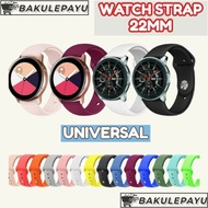 STRAP JAM TANGAN TALI 22MM UNIVERSAL HUAWEI HONOR SILIKON RUBBER HUAWEI HONOR SAMSUNG AMAZFIT