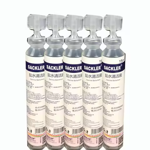 Portable equipment Sodium Chloride 0.9 Physiological Saline Dilute Salt Water Cleaning Solution 15ML