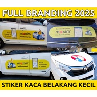 MAXIM CAPSULE STICKER 2024 SMALL REAR GLASS