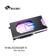 HUI Bykski GPU Block Use for Manli RTX5090 OC Gallardo / ZOTAC RTX5090 SOLID OC Graphics Card Water 