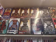 Bearbrick 蠟筆小新 蜘蛛俠 Deadpool  小判金