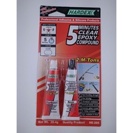 Black Hardware Hardex HE 205 Steelweld Epoxy Compound 2 Ton Metal Bond Wood Resin Gum Glue Gam Besi