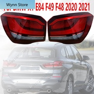 Tail Light Assembly For BMW X1 E84 F49 F48 2020 2021 Car Rear Bumper Day Running Light Turn Signal R