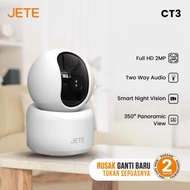 CCTV JETE CT3 Indoor CCTV Camera 2MP Smart Camera Night Vision CCTV Wifi Long Distance Via hp With M