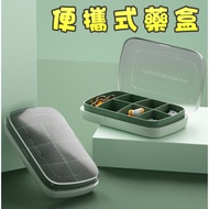 Portable Pill Box Pill Box 7 Compartments Pill Box Pill Box Storage Box Storage Portable Pill Box Tr