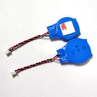1PCS CR2032 3V IBM Computer Motherboard Battery Processing with Terminal Cable 1.25 Plug with Wire B